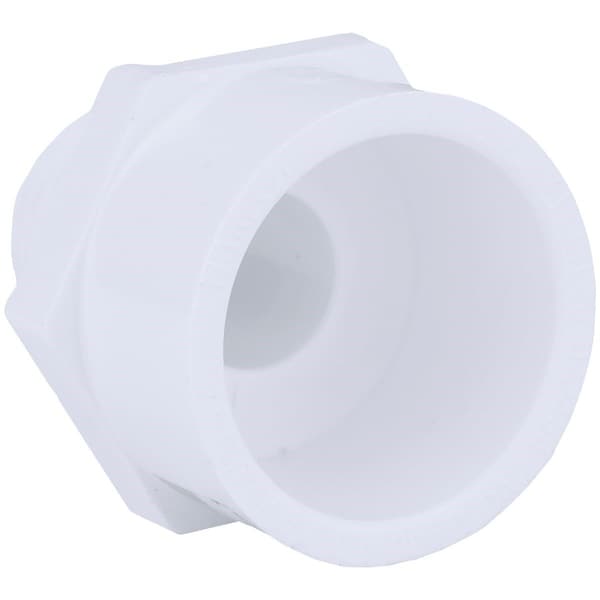 Charlotte Pipe And Foundry 1-1/4 In. x 1-1/2 In. Schedule 40 Male PVC Adapter PVC 02110 1200HA - main